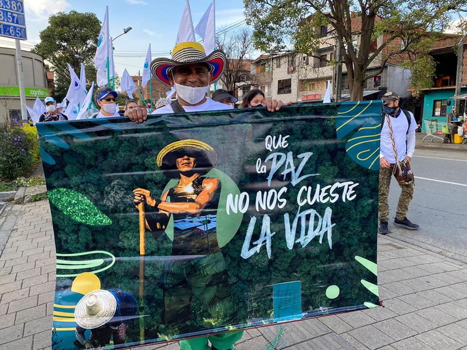 122822907 909781226232495 1217502115620959419 n Nos sumamos a la carta para exigir reconocimiento, garantías y protección para los y las defensoras de derechos humanos en Colombia. Van más de 400 asesinatos