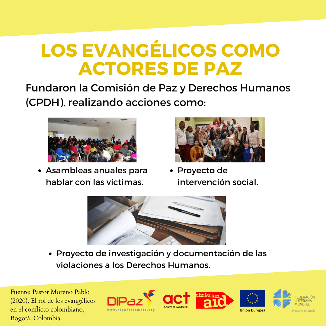 LOS EVANGÉLICOS COMO ACTORES DE PAZ 1 Informe el Rol de los Evangélicos en el Conflicto colombiano