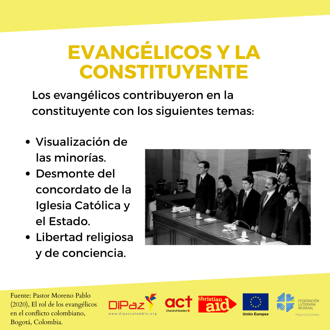 evangélicos y la constituyente 1 Informe el Rol de los Evangélicos en el Conflicto colombiano