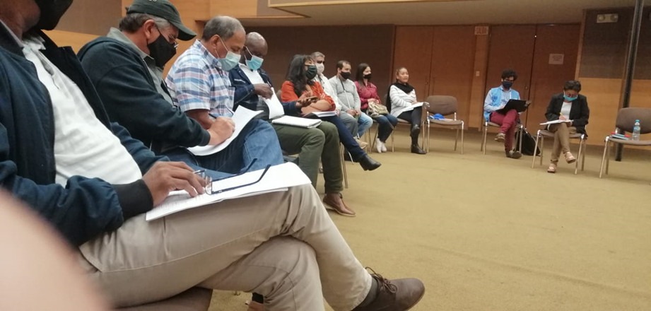 Última reunión de las Organizaciones Sociales, este 14 de marzo. La discusión continúa. Foto: DiPaz, Suroccidente.