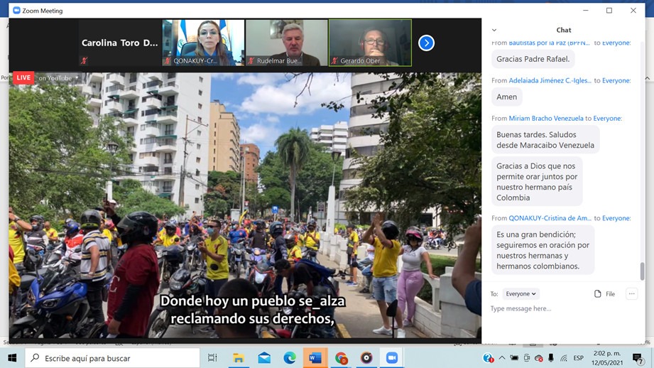 Bogota vigilia internacional1 Vigilia Internacional de Oración y Solidaridad por Colombia