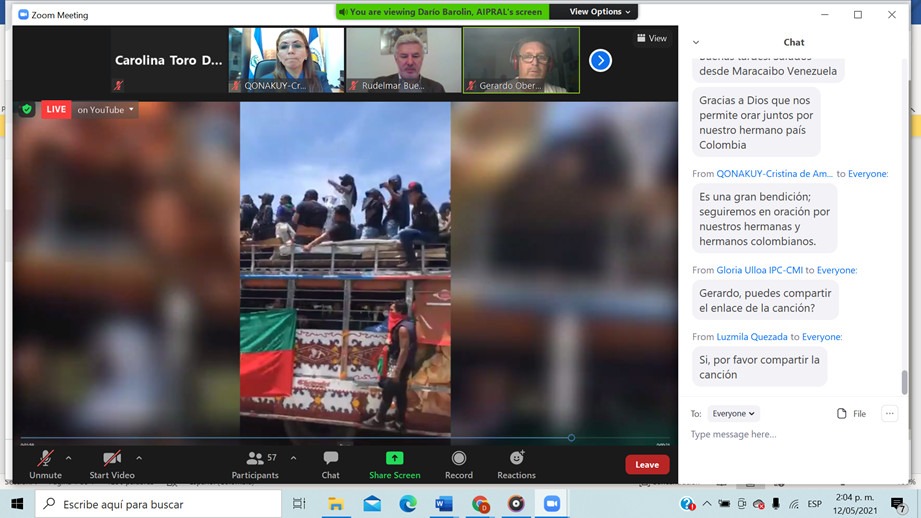 Bogota vigilia internacional3 Vigilia Internacional de Oración y Solidaridad por Colombia