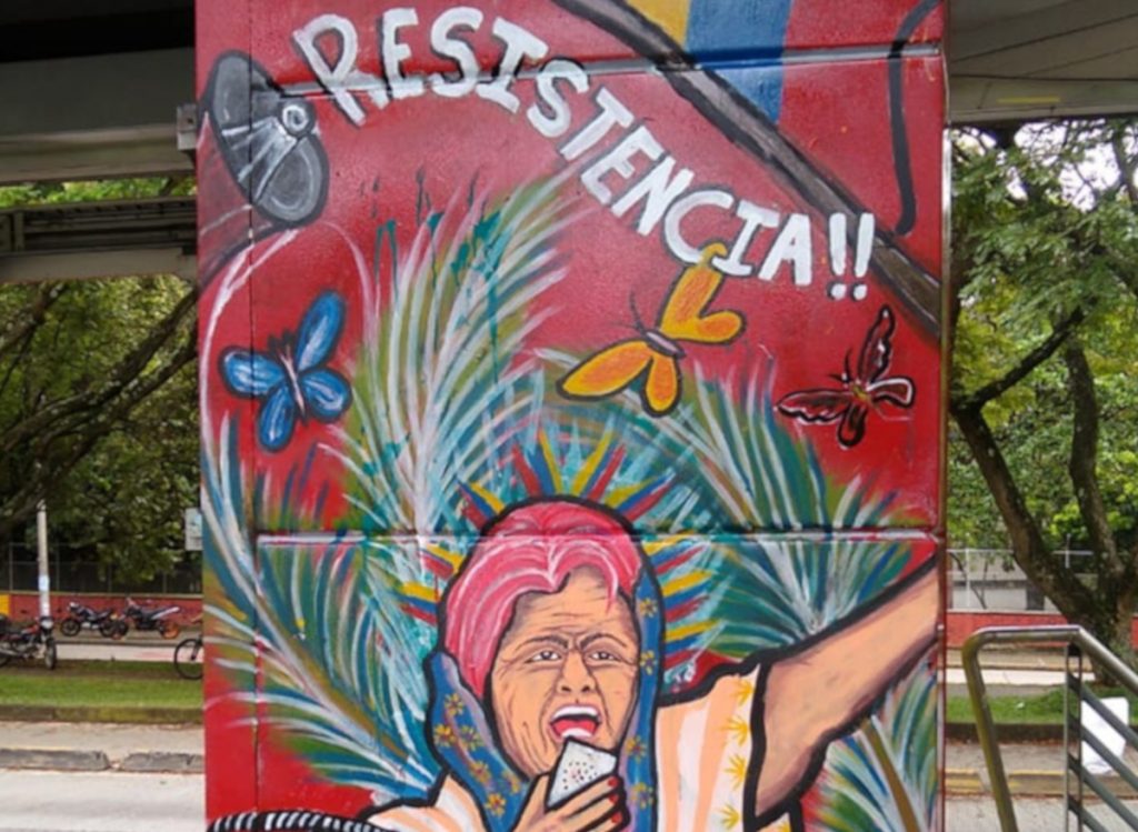 Mural en la ciudad de Cali