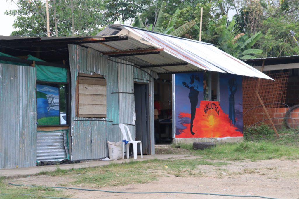 Cauca NAR miranda biblioteca La NAR de la Elvira, en Miranda, sigue avanzado en sus proyectos productivos: Porcicultura, piscicultura y ganadería