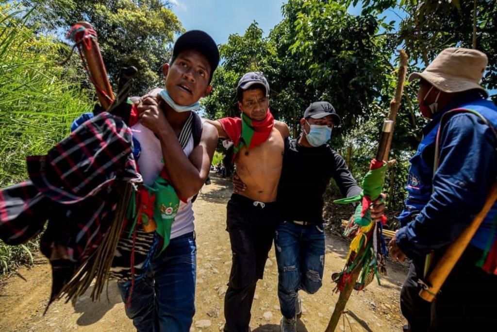 Cauca ataque minga3 1 Ataque a Guardia Indígena en el Cauca deja 31 heridos y un muerto