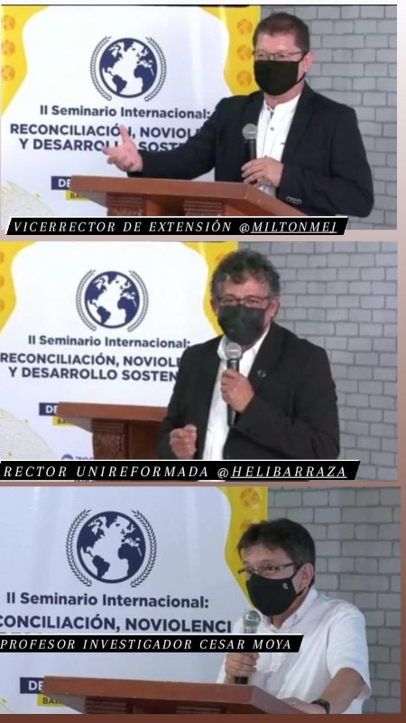Barranquilla seminario los tres Concluye con éxito el II seminario Internacional sobre Reconciliación, Noviolencia y Desarrollo Sostenible para la paz de Colombia