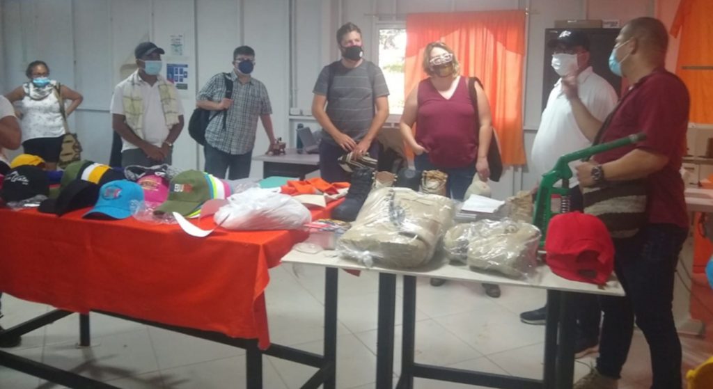 Tierra grata visita internacional confecciones DiPaz, la CUR y una delegación Internacional visitaron Tierra Grata y Ponderes, antiguos ETCRS en Cesar y Guajira