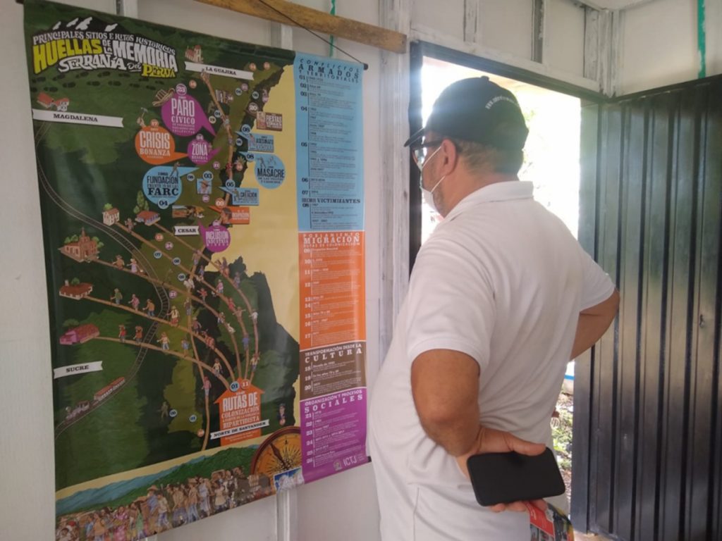 Tierra grata visita internacional memoria DiPaz, la CUR y una delegación Internacional visitaron Tierra Grata y Ponderes, antiguos ETCRS en Cesar y Guajira