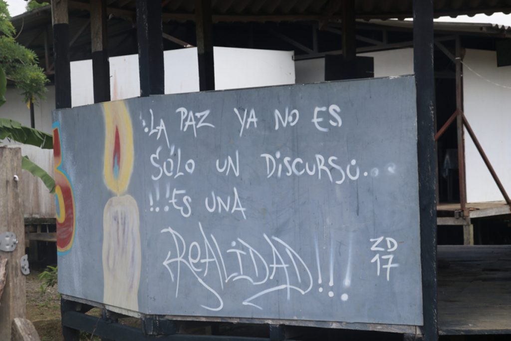 Choco reportaje grafico El arte también ayuda a construir paz