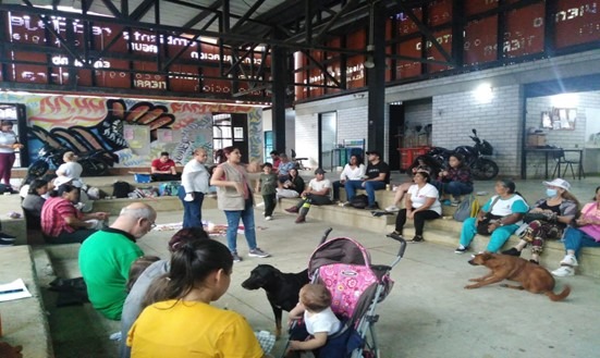 Primera Taller comunitario "Reconciliándonos con el Territorio"